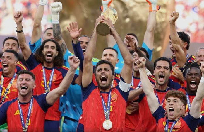 Spain crowned FIFA World Cup champions after beating Argentina