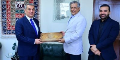 Azerbaijan envoy bids farewell to Law Minister