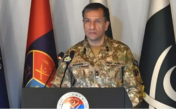 ISPR DG addresses press conference on counterterrorism, security situation