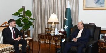 President Zardari lauds outgoing Kazakh envoy’s role in strengthening bilateral ties