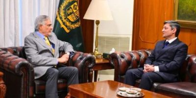 Deputy PM Dar meets Swiss envoy to boost bilateral trade