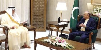 President appreciates Saudi Ambassador’s contribution to strengthening Pakistan-Saudi ties