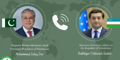 Ishaq Dar, Uzbek FM discuss bilateral cooperation