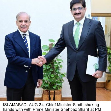 PM Shehbaz, Sindh CM agree to maintain political harmony amid tensions