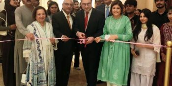 Austrian ambassador inaugurates art exhibition at Serena Hotel