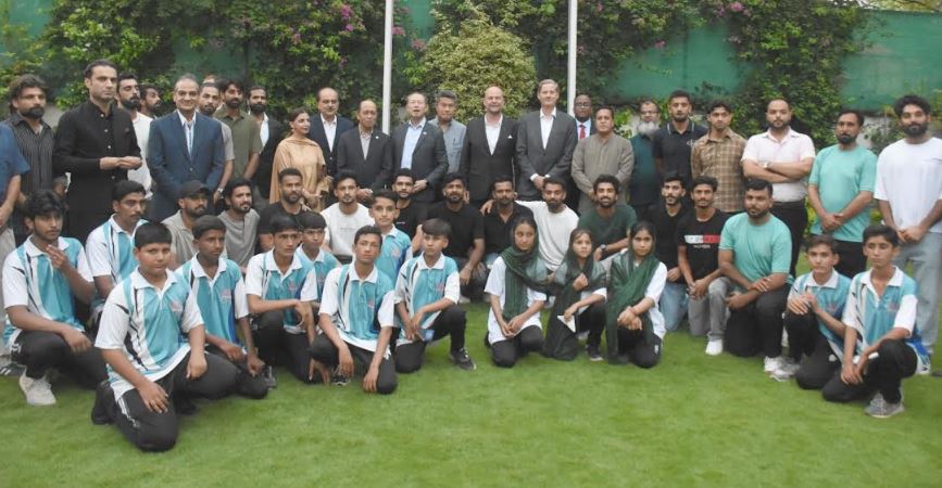 Embassies of Belgium and the Netherlands welcome Pakistan Hockey Team