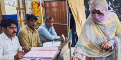 Balloting underway at 23 polling stations in two constituencies of AJK's Bagh
