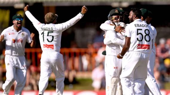 Bangladesh claim first Test win in Australia as Green ton in vain