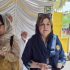 Farah Naz Akbar visits polling Stations for AJK refugee seats elections in Islamabad