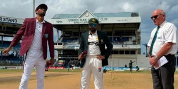 West Indies opt to bat first after winning toss against Pakistan in second Test