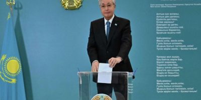 Kazkh vote to strengthen President grip