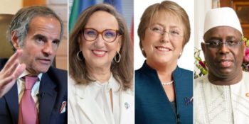 Who are the candidate running for UN Secy General post