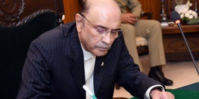 President Zardari grieved over passing of Norway’s king