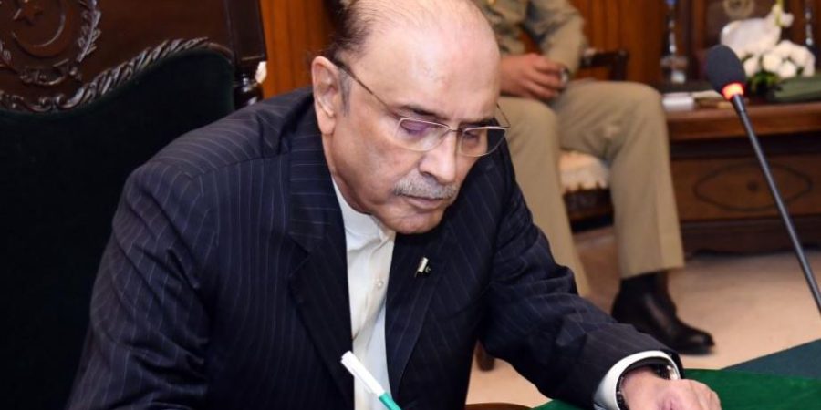 President Zardari grieved over passing of Norway’s king