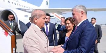PM Shehbaz lands in Bishkek on three-day visit for SCO summit, bilateral talks