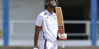 Chase's fifty helps West Indies post 344 in first innings of second Pakistan Test