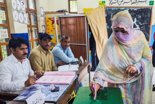 Polling for third phase of AJK elections underway in Poonch Division's Bagh, Haveli districts