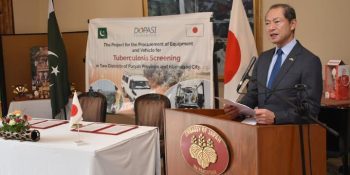 Japan grants $142,500 for TB Screening in Pakistan