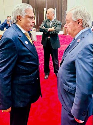 Deputy Prime Minister Ishaq Dar Meets UN Secretary-General on SCO Summit Sidelines