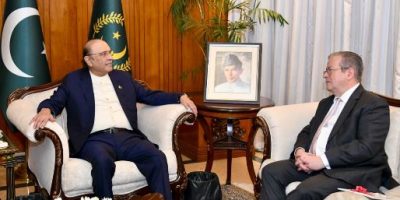President Zardari lauds French Ambassador’s role in strengthening Pakistan-France ties