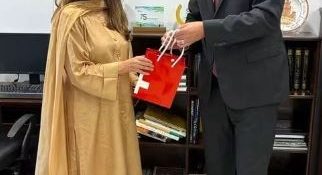 Swiss ambassador-designate meets additional secretary Ayesha Ali