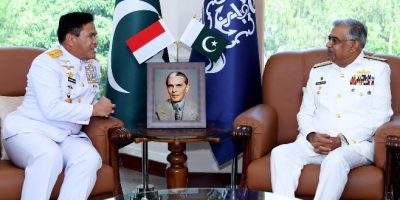 Indonesian navy chief visits Naval Headquarters in Islamabad