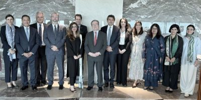 Ayesha Ali hosts farewell lunch for French Ambassador Galey