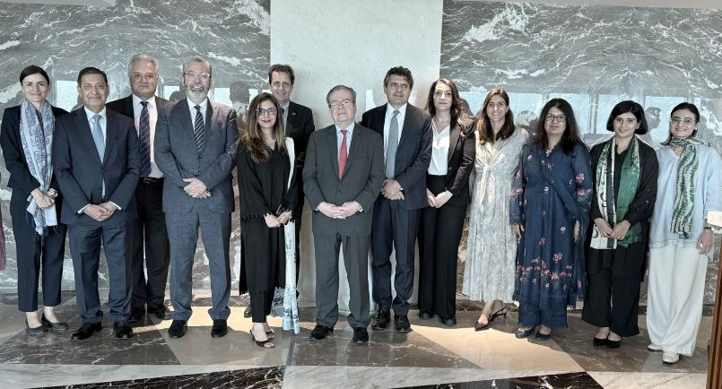 Ayesha Ali hosts farewell lunch for French Ambassador Galey