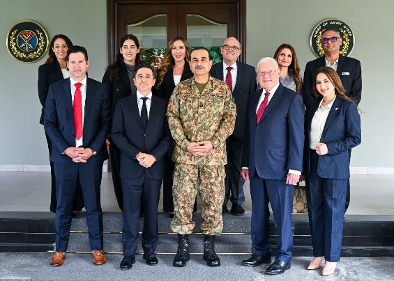 POWERUS delegation meets Field Marshal Asim Munir at GHQ