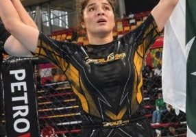 Manesha strikes gold for Pakistan at IMMAF World Cup