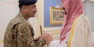Field Marshal Asim Munir meets Saudi Defense Minister 