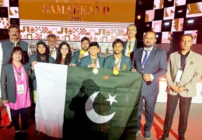 Pakistan wins Category D Gold at World Chess Olympiad