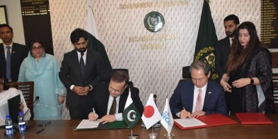 Japan grants 2.6 billion yen for Pakistan flood protection