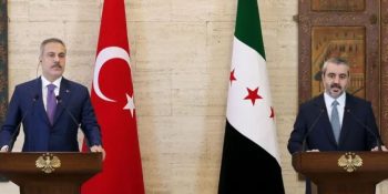 Turkey FM says Israel wants to destabilize Syria as he visits Damascus