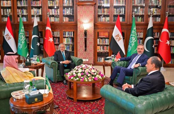 Egypt, Pakistan, Saudi Arabia, Türkiye FMs meet in New York