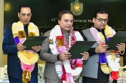 Zikria takes over as new president of Islamabad Chamber