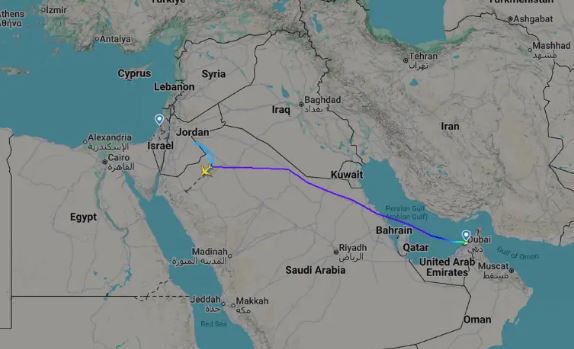 Dubai-Tel Aviv flight diverted to Saudi Arabia after brawl between pilots: Israeli official