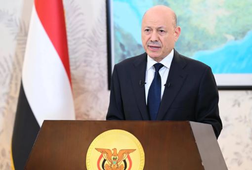 President Al-Alimi urges support for Yemen's legitimate institutions, sovereignty