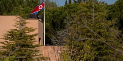 Chaos at North Korean Embassy reception