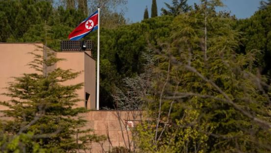 Chaos at North Korean Embassy reception