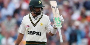 Pakistan close in on England's lead after Masood, Awais, Babar's fifties