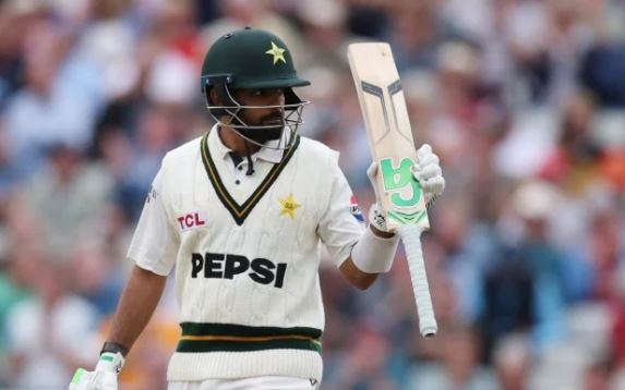 Pakistan close in on England's lead after Masood, Awais, Babar's fifties