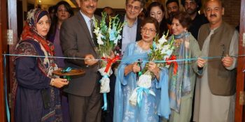 PNCA inaugurates NusratJi's solo exhibition "WHAT REMAINS TO BE SEEN"