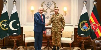 Russian interior minister calls on COAS Asim Munir 