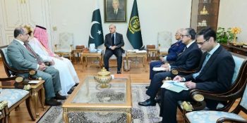 Newly arrived Saudi Ambassador meets PM Shehbaz, conveys Riyadh's commitment to ties