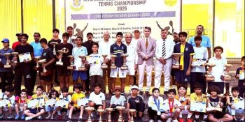 Abubakar, Bismel wins Aitchison College Junior National Tennis title