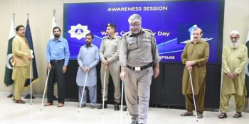 NHMP organizes White Cane safety awareness session in Islamabad