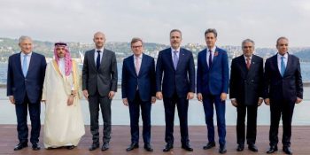 Dar joins R4 foreign ministers meeting in Istanbul