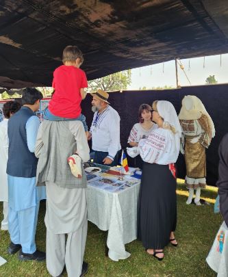 Romanian embassy participates in UN Day celebrations at the Int'l School of Islamabad