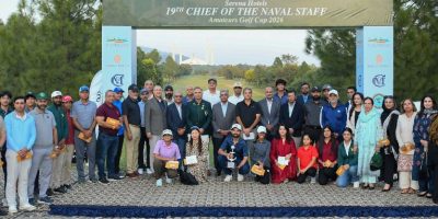 Ahmad Sultan Kiyani clinches the title of 19th chief of the naval staff amateurs golf cup 2026